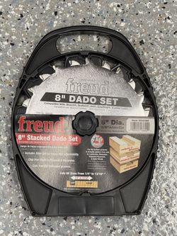 Freud 8 Inch Dado Set 