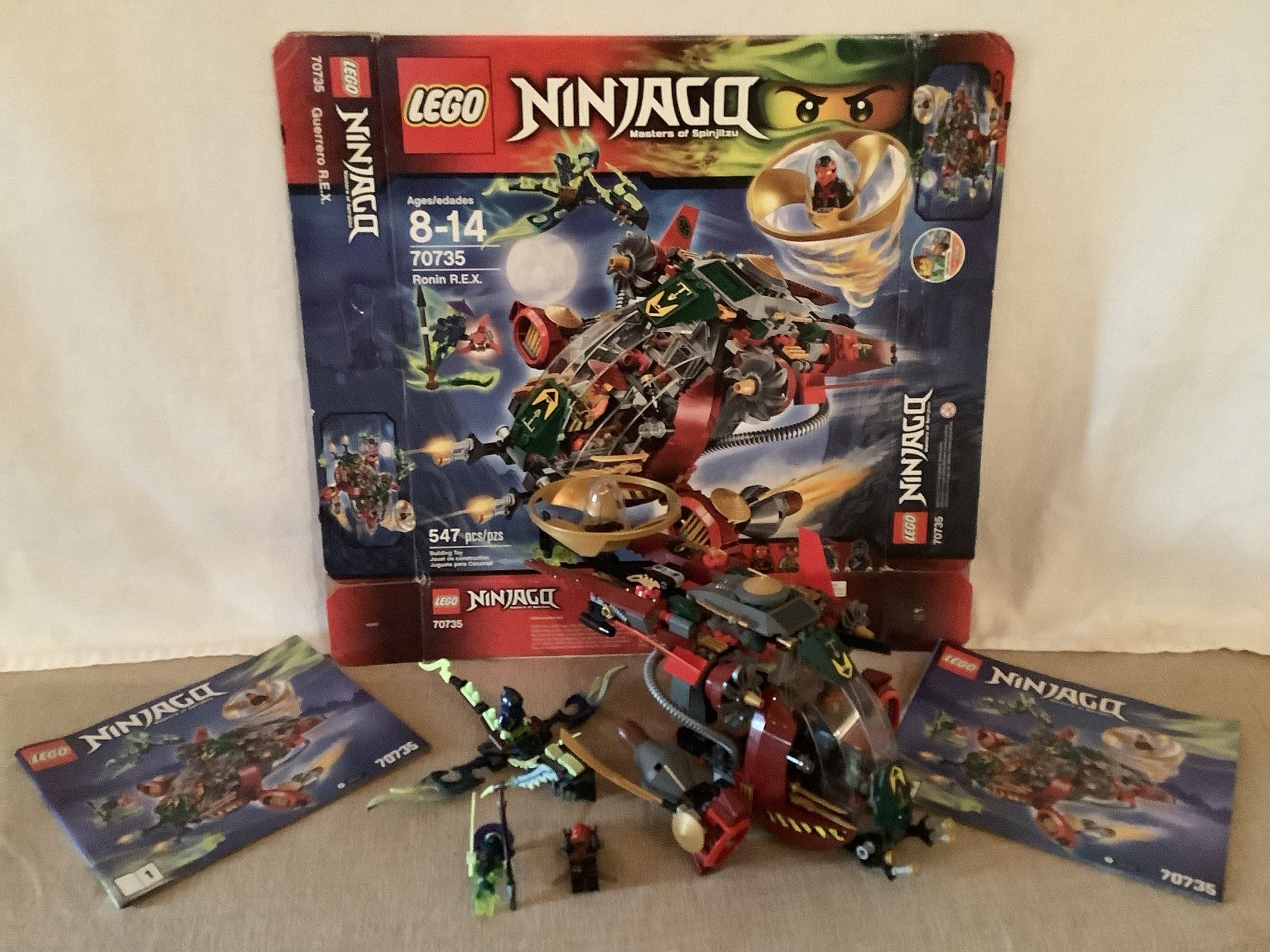 LEGO NINJAGO: Ronin R.E.X. (70735) RETIRED Already Built For Display