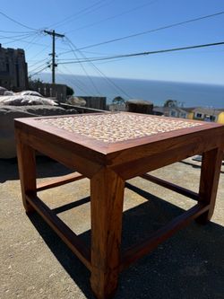 Handmade Mosaic Coffee Table – One of a Kind
