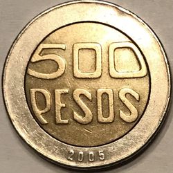 500 PESOS COLOMBIA 