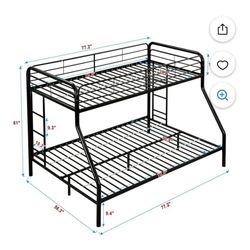 Bunk bed, bed frame