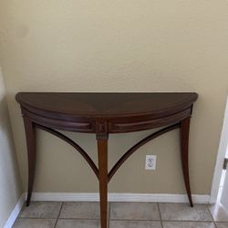 Wood Console Table 