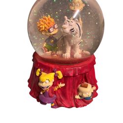 Rugrats snow globe vintage 