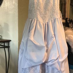 New White Formal Flower Girl / Holy communion Dress Chiild Size 12