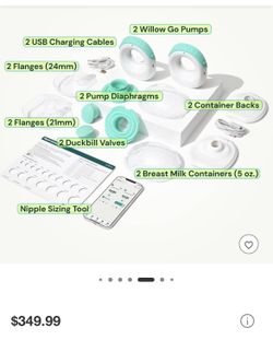 Willow Go Wearable Breast Pump