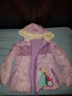 Disney Store Frozen purple winter jacket
