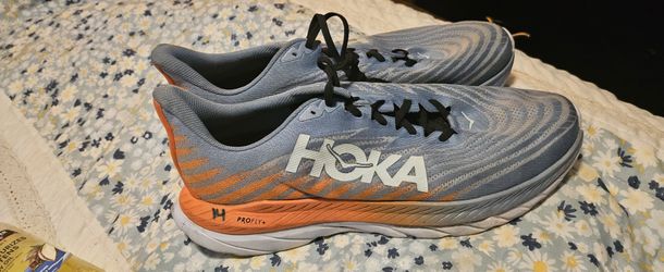 Hoka One One Mach 5 Running Shoes Men’s Size 14 Blue/Orange