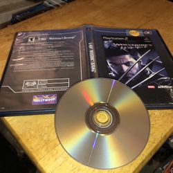 PS2 Game X-Men 2 Wolverine’s Revenge 