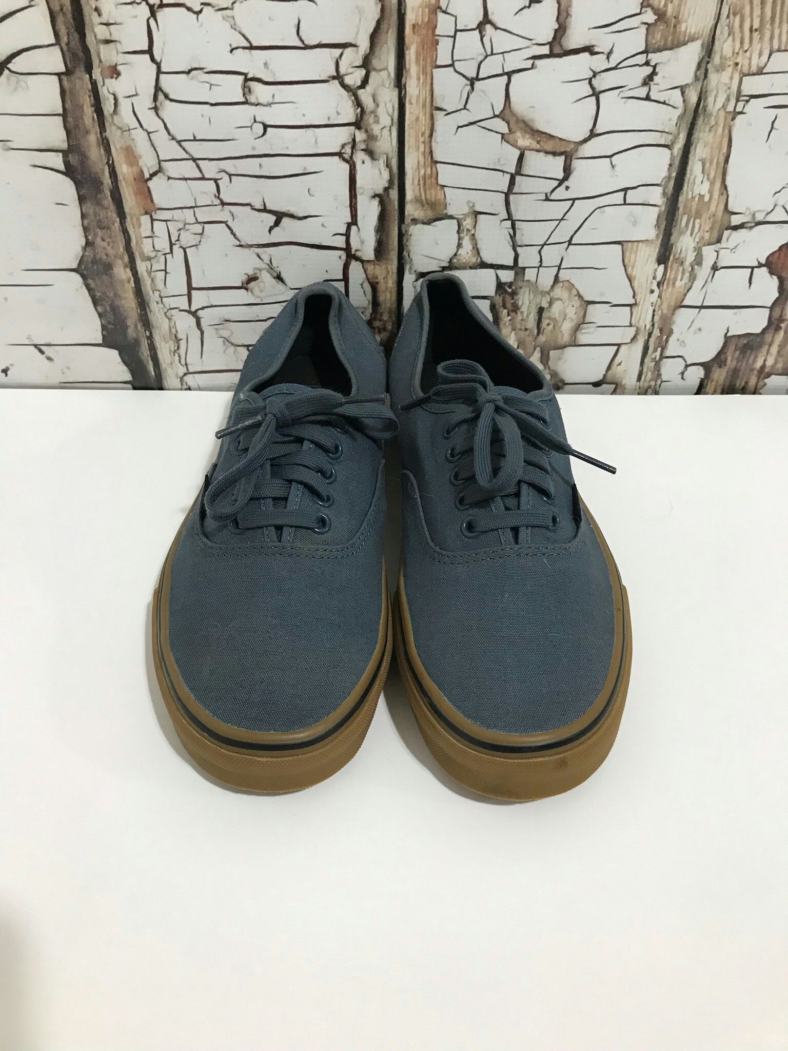 New Vans Blue Size 9.5 Gum Soles