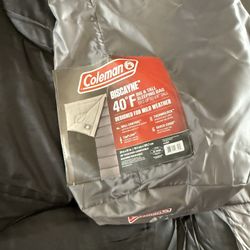 Coleman Biscayne Big &Tall Sleeping Bag Brand New