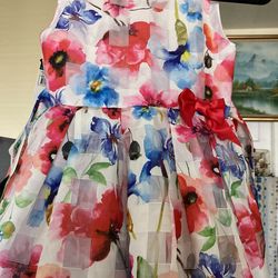 Girls dress size  6X