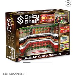 Spice Shelf Organizer 
