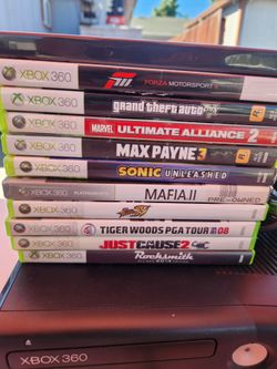 Xbox 360 s 4gb Bundle 11 games
