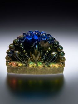 Handmade resin napkin holder