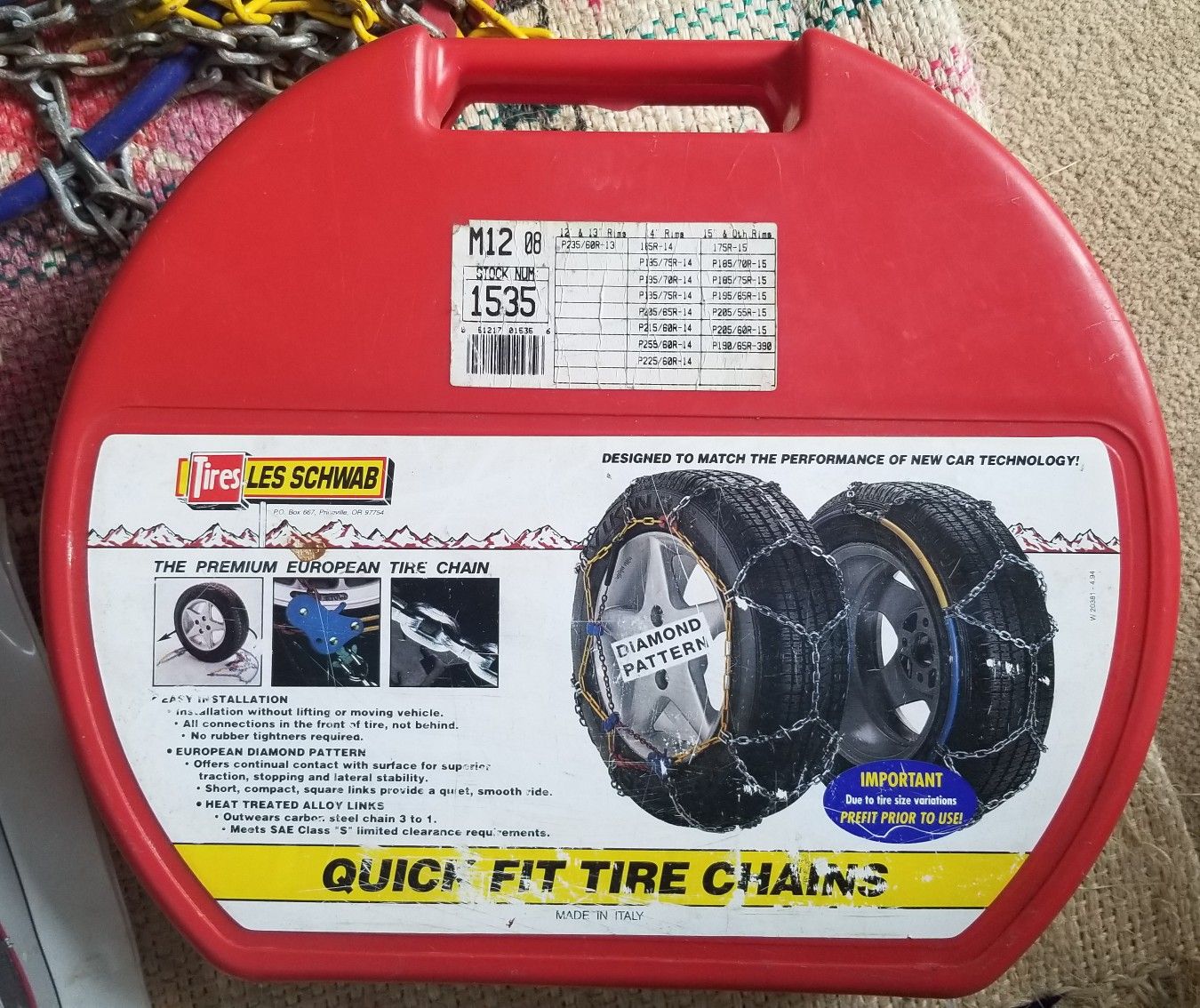 Les Schwab tire chains for Sale in Seattle, WA OfferUp