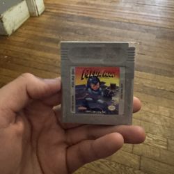 Game Boy Mega Man Game With Plastic Wrap Still On