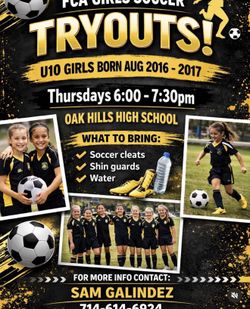 CLUB SOCCER TRYOUTS HD