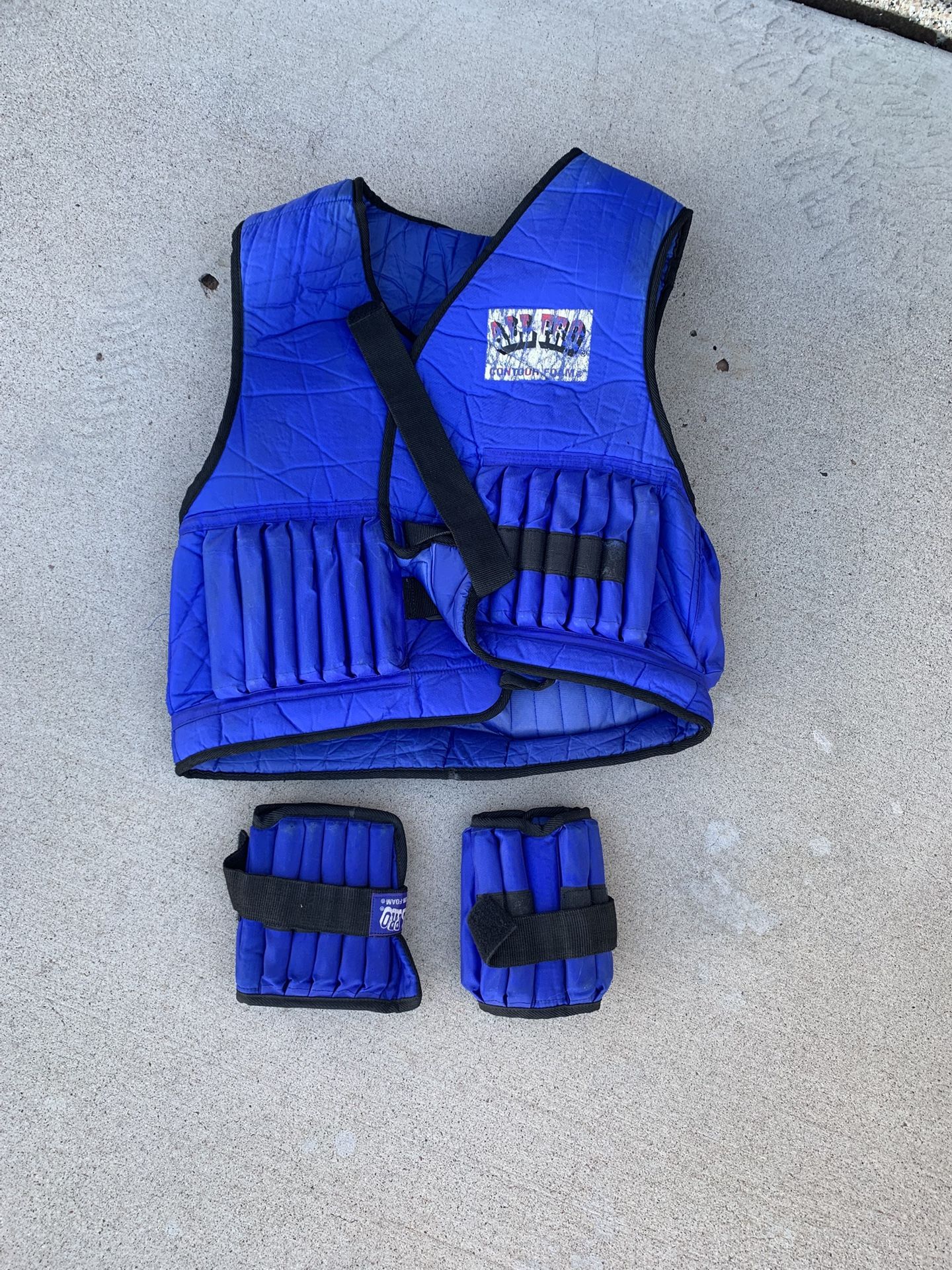 ALL PRO WEIGHTED VEST With LEG WEIGHTS