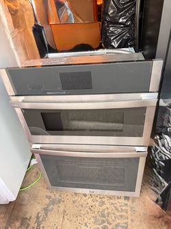 GE Profile Stainless Steel Double Wall Oven