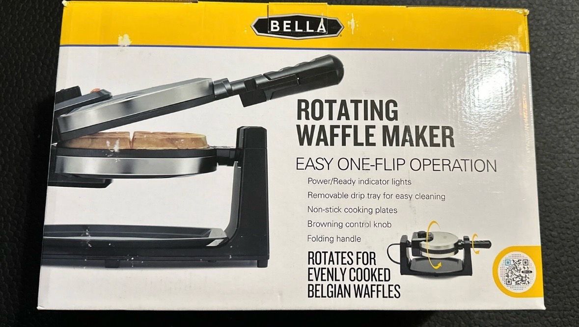 Bella waffle maker