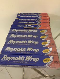 10 Reynolds Foil 200 SQ FT each new