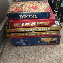 Board Game Set (5 Games)