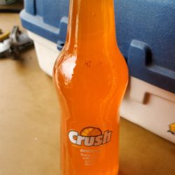 Antique Crush Soda Bottle