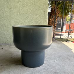 Beautiful Large Coated Ceramic Pot: 16”x16”x16”