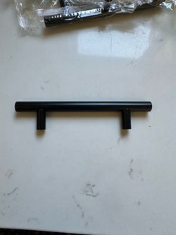 Matte Black Cabinet Bar Pull Handle