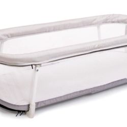 Baby Delight Snuggle Nest Bassinet, Portable Baby Bed, For Infants 0 – 5 Months, Driftwood Grey  Open box item  INVENTORY NUMBER: 109