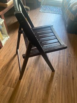 Folding chairs