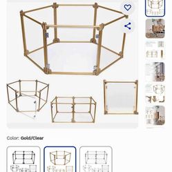 Front Row 6 Panel Foldable Dog & Cat Crate