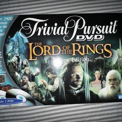 Lord Of The Rings Trivial Pursuit 