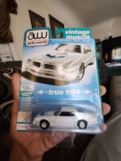 Hotwheels. Auto world .76' Pontiac firebird