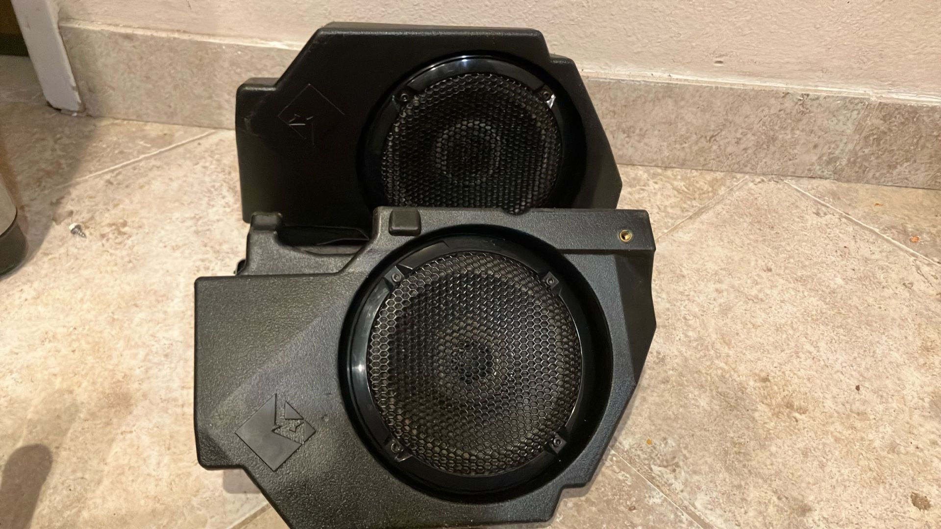 Polaris RZR Rockford Fosgate Rear Speaker Pods Pair (LH (contact info removed) + RH (contact info removed)) – Like New