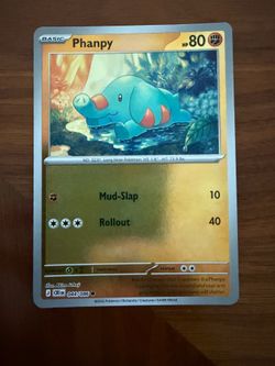Pokémon TCG Phanpy 044/086 Reverse Holo Chaos Rising NM