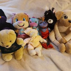 Lot Of 8 Stuff Animals 8.00