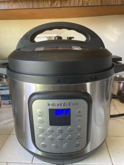 Instant Pot Duo Crisp AF 8, an 8-quart electric pressure cooker and air fryer combo.