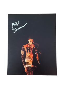 Mike Sherm 8x10 signed photo