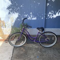 Schwinn Legacy Women's 26" Cruiser Bike - Purple