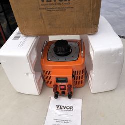 VEVOR 3000VA Auto Variable Voltage Transformer, 23 Amp, 110V Input 0-130V Output AC Voltage KBBYQYJPS300NWJA0V6 By VEVOR