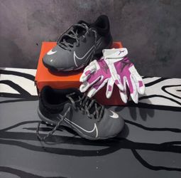 Kids BaseBall Softball Bundle Cleats Glove Pants