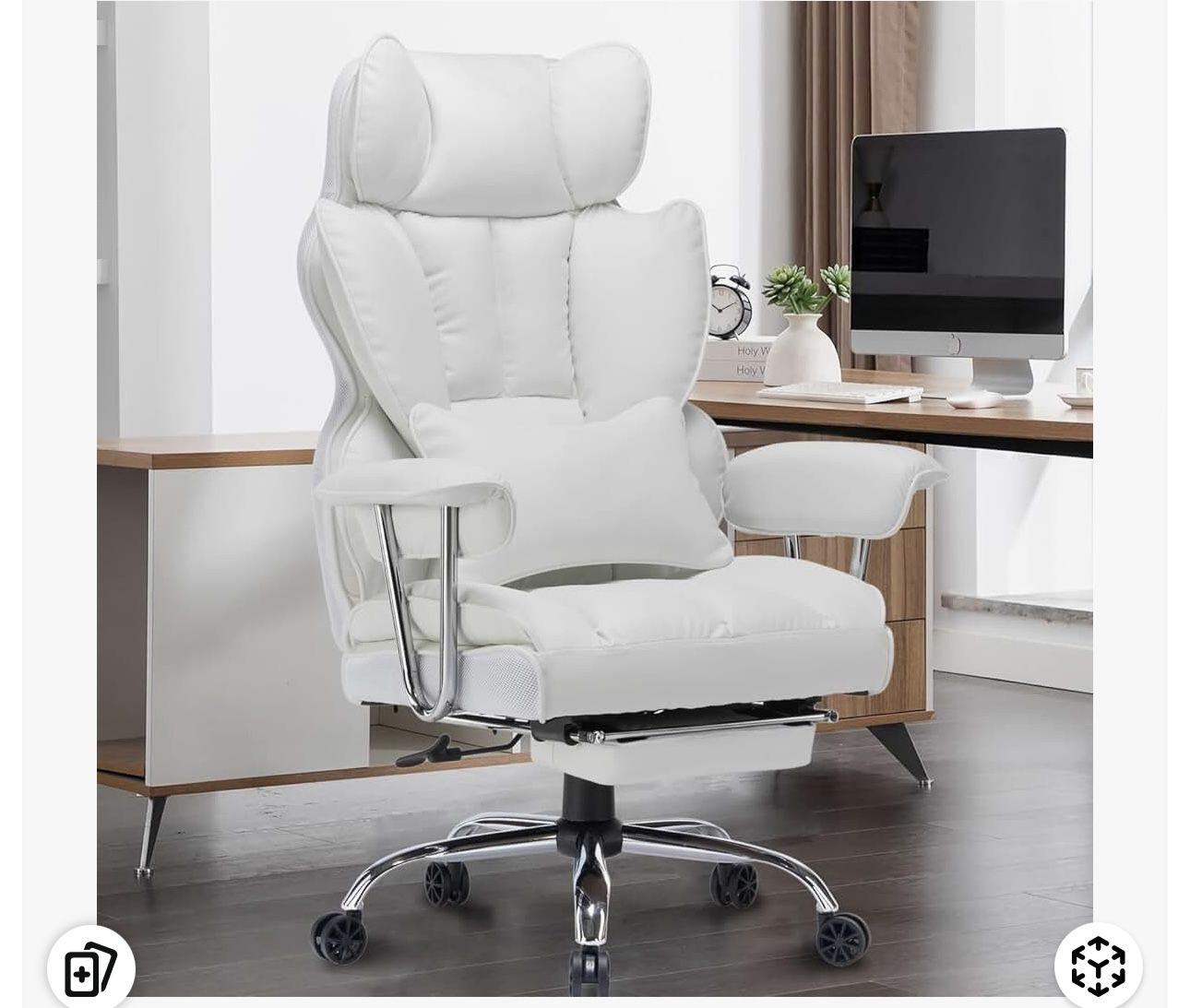 Brand New White Office Chair Comfy