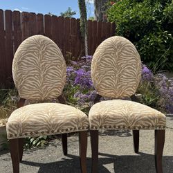2 Soft Cushion chairs