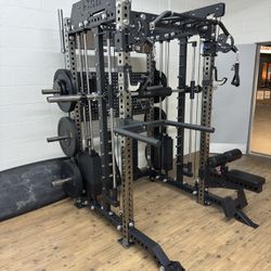 All In One Squat Rack, Functional Trainer, Smith Machine