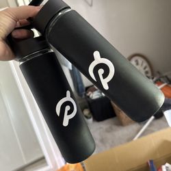2 Glass Peloton Water Bottles