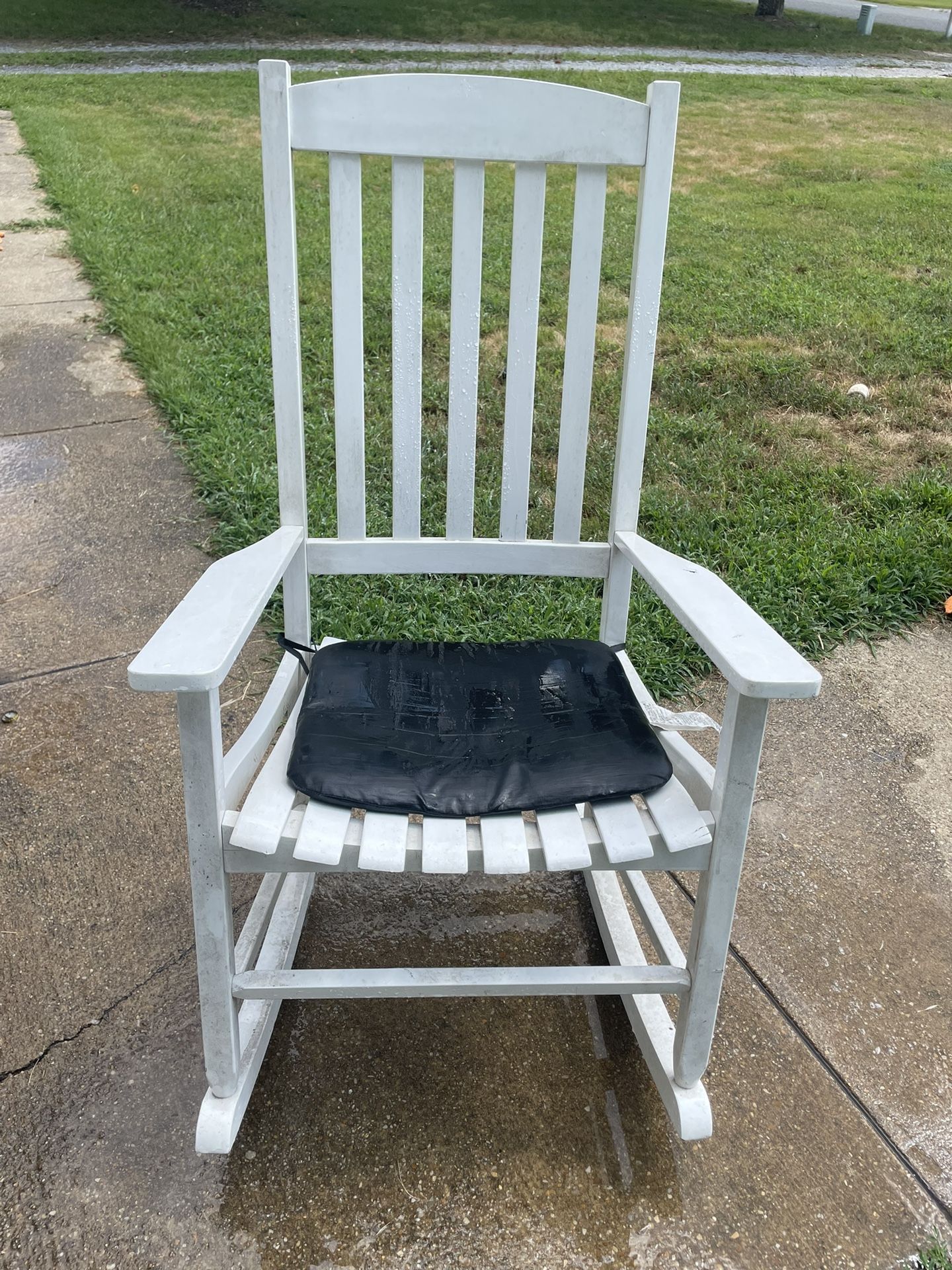 White Rocking Chair 