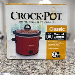 Crock Pot Slow Cooker  4 Quart