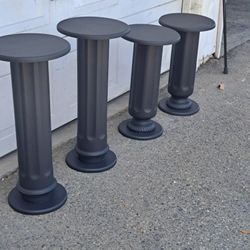 WOOD LITTLE TABLES.  $12.00  EACH 