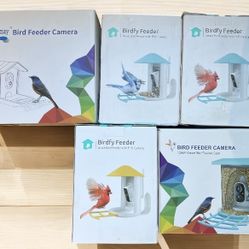 New Smart Bird Feeders with AI Carmera